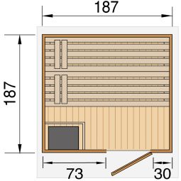 weka Maison de sauna NAANTALI 4