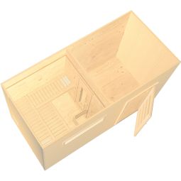 Sauna de jardin weka Farsund 4