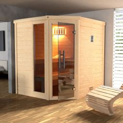 Sauna en bois weka TURKU 3