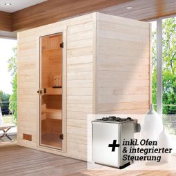 weka Sauna en bois massif 6