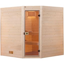 Sauna d'angle weka VALIDA en 5