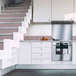 Adhésif carrelage Windhager Obolus taupe 3