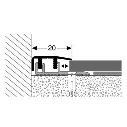 Barre de seuil de finition 3