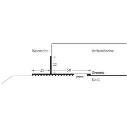 Profil de bordure ferax steinfix, 15