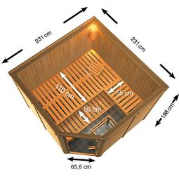 Sauna Karibu Woodfeeling Ystad 5