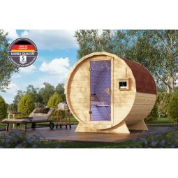 Karibu Woodfeeling Sauna tonneau 1,5 4