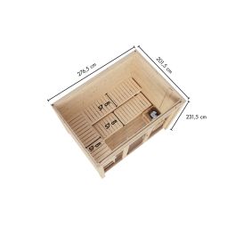 Karibu Woodfeeling Maison de sauna 4