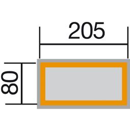 Jardninière surélevé en bois weka 3