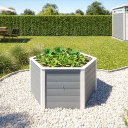 Jardinière surélevée en bois 6 4