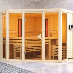 Sauna IR multifonctions Karibu Asta 3