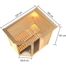 Sauna Karibu Woodfeeling Jada 7