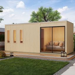 Karibu Woodfeeling Maison de sauna 4