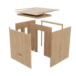 Karibu Woodfeeling Maison de sauna 3