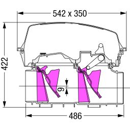 Clapet anti-retour à double vanne 3