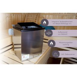 Poêle de sauna Karibu 9 9