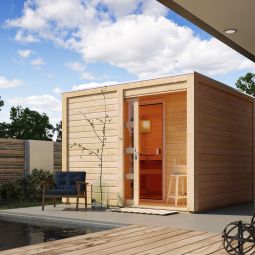 Maison de sauna Karibu Cuben 3