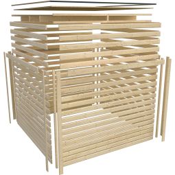 Maison de sauna en bois 5