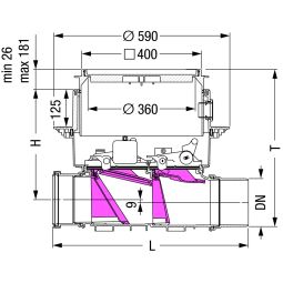 Clapet anti-retour motorisé KESSEL Staufix-FKA-confort, 3