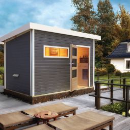 Maison de sauna Karibu Skrollan 3