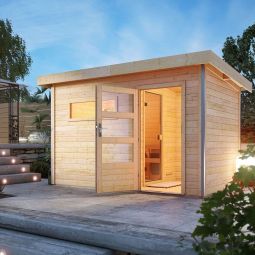 Maison de sauna Karibu Skrollan 5