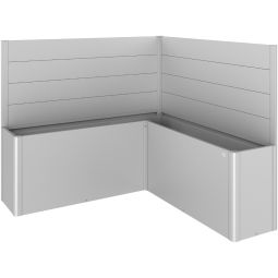 Brise-vue potager en forme de 7