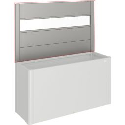 Brise-vue bac à plantes Biohort 4