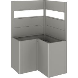 Brise-vue bac à plantes en 3