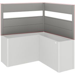 Brise-vue bac à plantes en 4