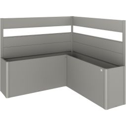 Brise-vue bac à plantes en 7