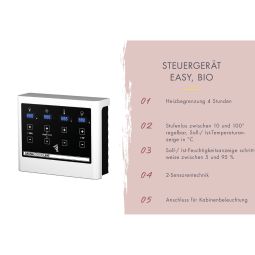 Sauna tonneau Karibu 2 naturel 21