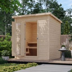 Karibu Woodfeeling maison de sauna 5