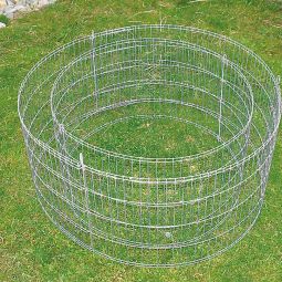 Carré potager en gabion rond 7