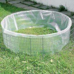 Carré potager en gabion rond 8