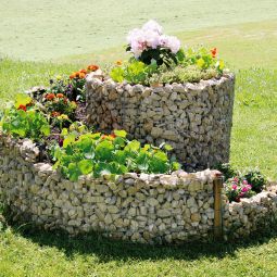 Spirale d'herbes bellissa gabion 5