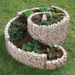 Spirale d'herbes bellissa gabion 4