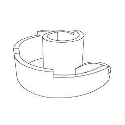 Petite spirale d'herbes bellissa gabion 6