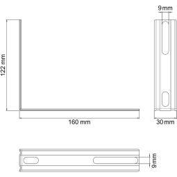 Équerres de montage ACO ShowerDrain 3