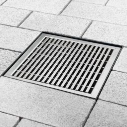 Grille acier inoxydable ACO Self 5