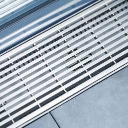 Grille caniveau fil acier inoxydable 5