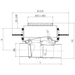 Clapet anti-retour ACO Triplex-K-2 avec 4