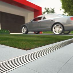 Grille caniveau Fil acier inoxydable 6