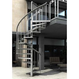 Escalier extérieur colimaçon DOLLE Gardenspin 5