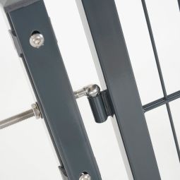 Portillon grillagé à 1 battant 9