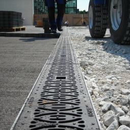 Grille fonte BIRCOlight design ellipse 4