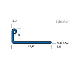 BLANKE profilé de carrelage en 3