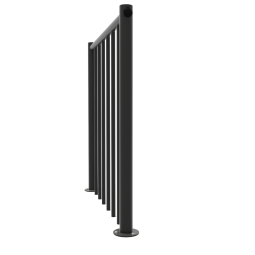 Garde-corps droit pour escalier Minka 3