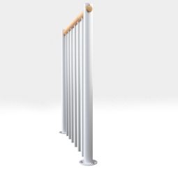 Minka Garde-corps blanc droit à 3