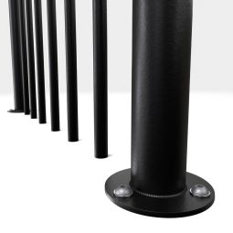 Minka balustrade noire avec barres 7