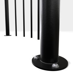 Minka balustrade noire avec barres 7