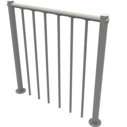 Minka balustrade droite avec barres 4